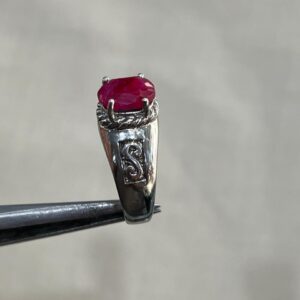 Natural Gemstone In Italian Silver with Rhodium Polish For Life Long Luster